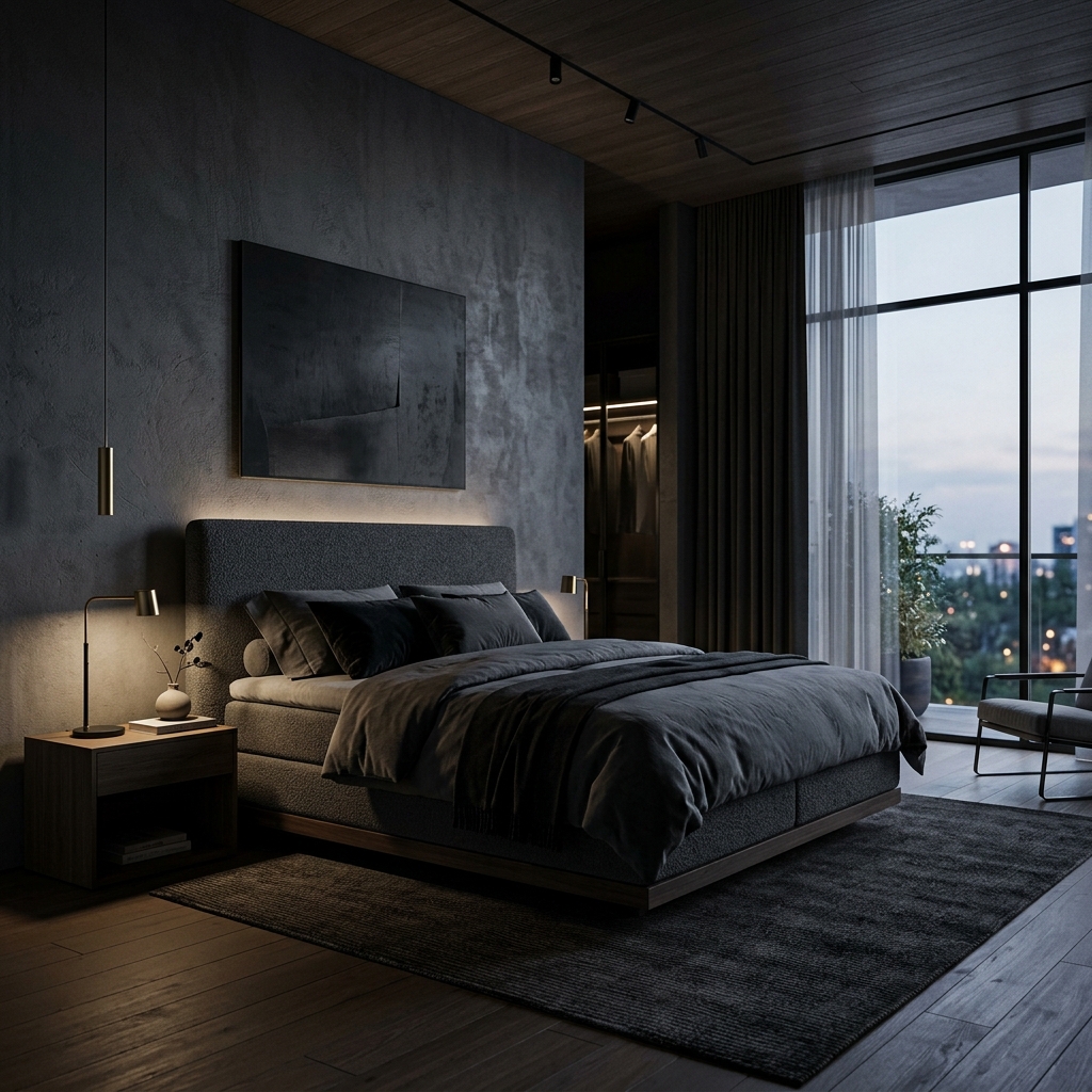 Aura Modern Minimalist Boxspring